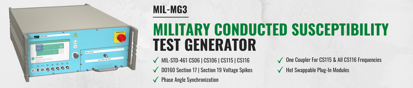MIL-STD-461 CS116 CS115 Test Generator